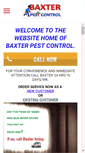 Mobile Screenshot of baxterpestcontrol.com